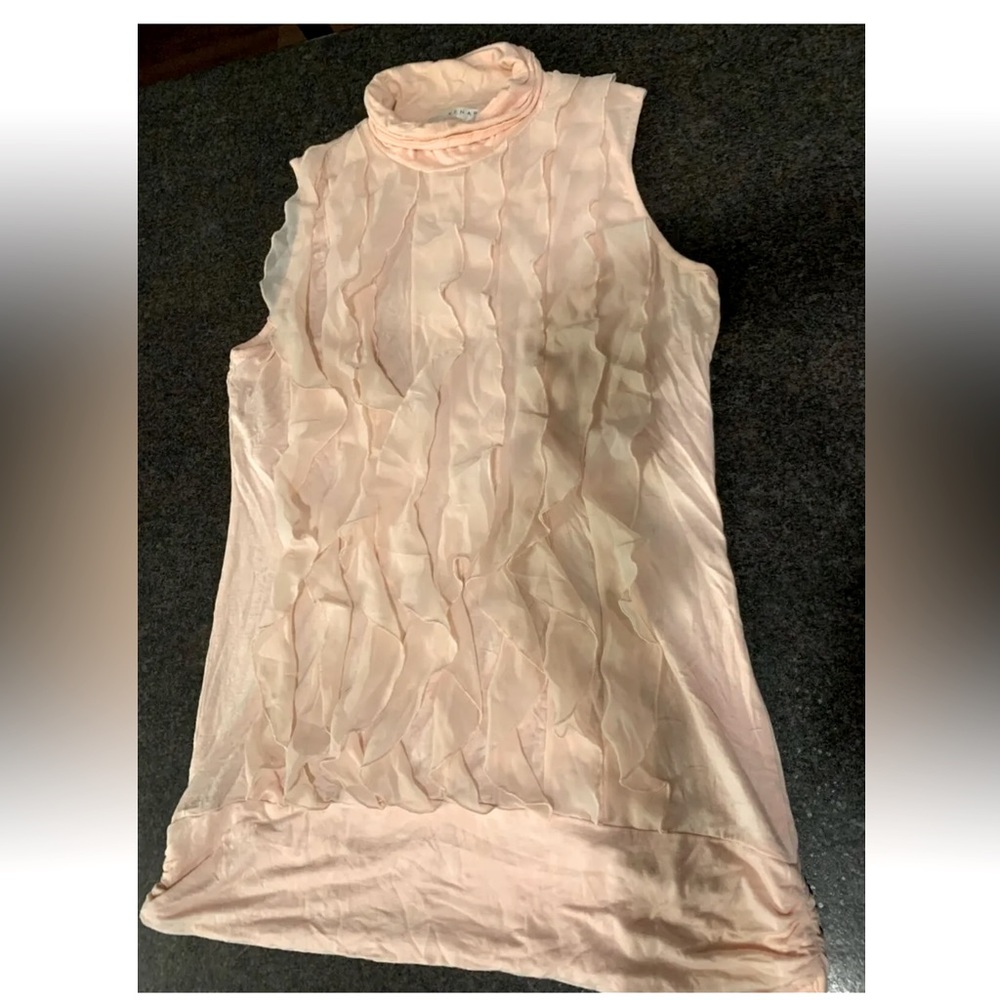 Kenar L ruffle tank top